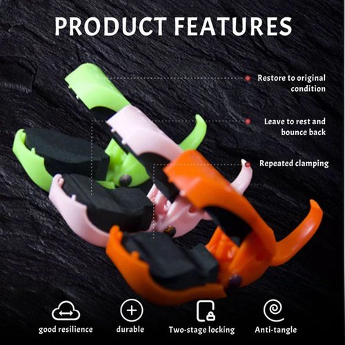 Multifunctional Rod Holder, High-Elastic Fishing Rod Holder Band, Lure Hook and Rods Holders Keeper for Organizing and Protecting Fishing Rods Fit Angler's Accessory (2pcs-A)