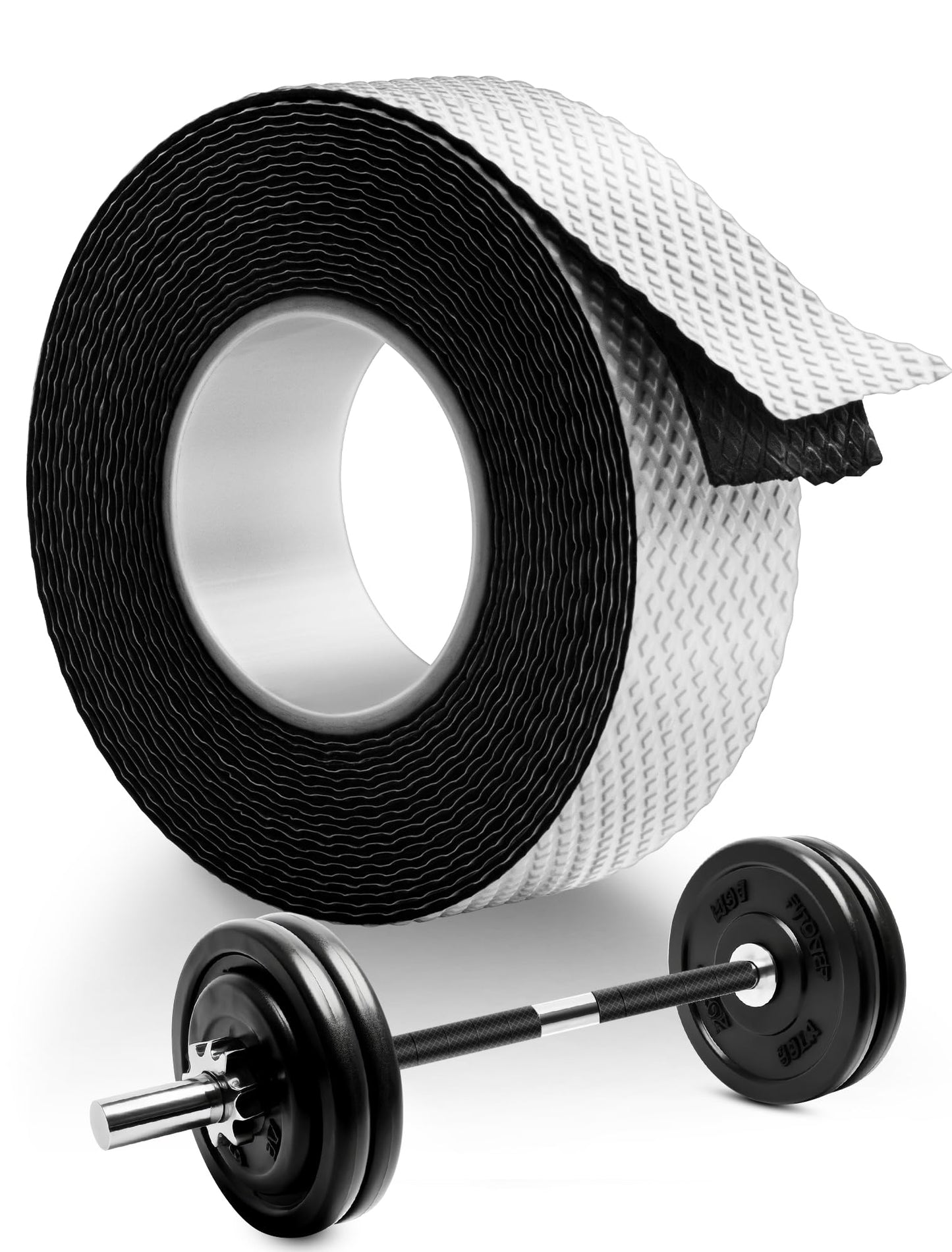 SARDVISA 15FT Self-Fusing Tape, Soft Silicone Grip Tape, Universal Non-Slip Haddle Wrap Tape for Paddle, Bike Handlebar, Fishing Pole, Barbells, Sports & Gym Equipment Tools