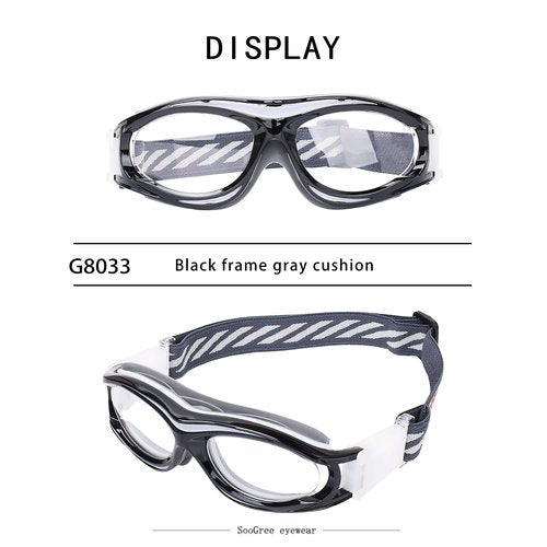 SooGree Sports Glasses for Men Womens,Basketball Football Eyewear Protective Glasses Shock Collision Lens Replaceable