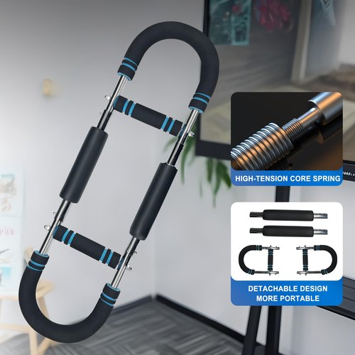 DERACY Twister Arm Trainer, Forearm Strengthener, Chest Workout Equipment, Adjustable Resistance Arm Exerciser, Portable Home Gym Fitness Equipment
