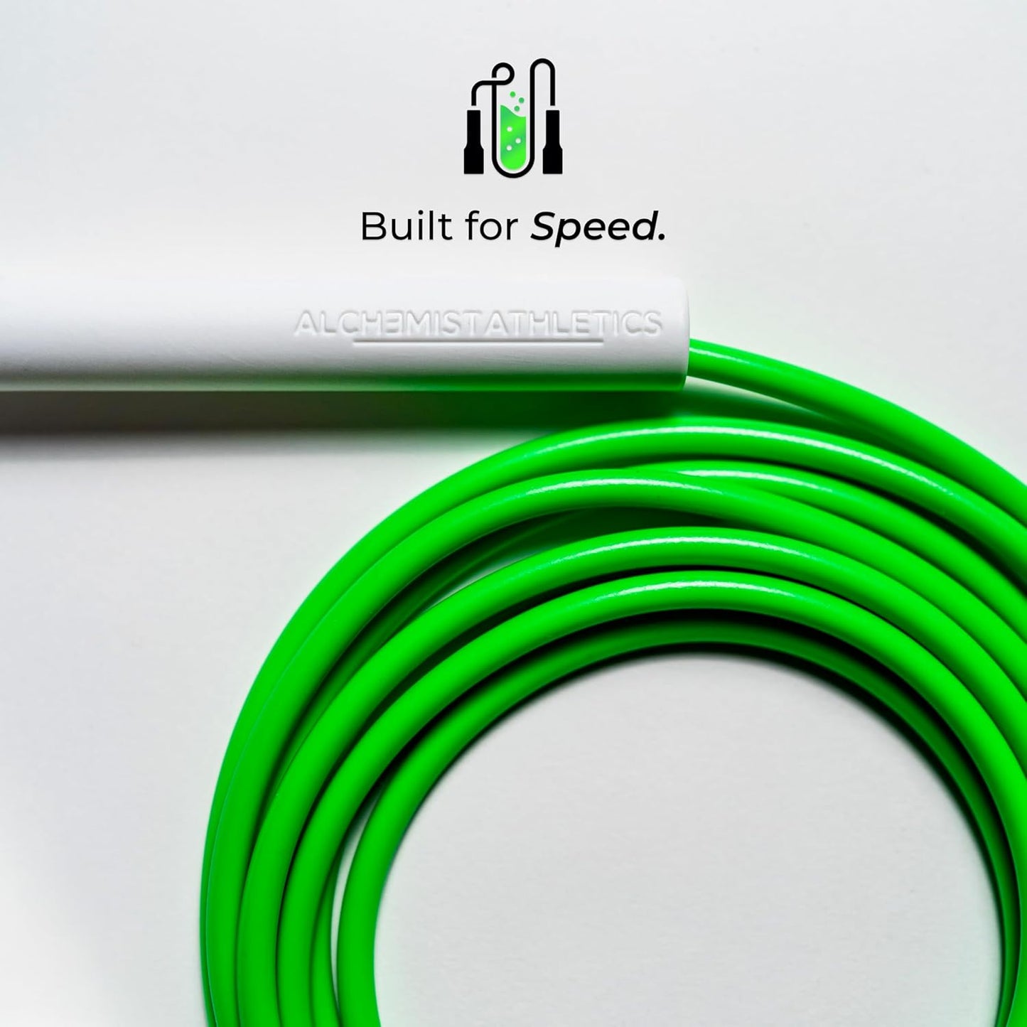 Jump Rope for Men and Women | Adjustable 10ft Skipping Rope | Freestyle/Speed Rope for Fitness, Cardio & Speed Training | Ergonomic Handles | 5mm Durable Cord | Tangle-Free