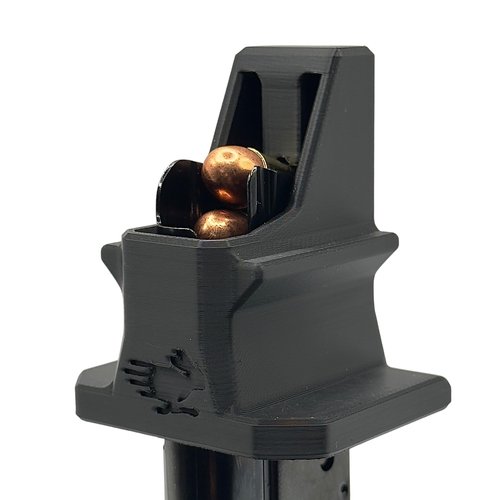 Mag Rabbit Magazine Rapid Speed Loader for 1911 9mm and .45ACP Single Stack (Black)