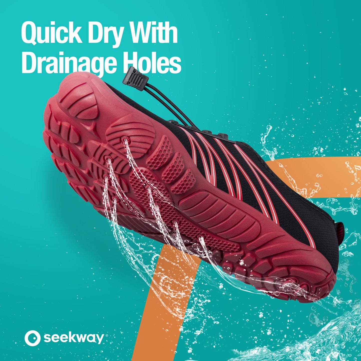 SEEKWAY Water Shoes Men Women Adult Quick-Dry Aqua Sock Barefoot for Beach Swim River Pool Lake Hiking Kayaking Surfing