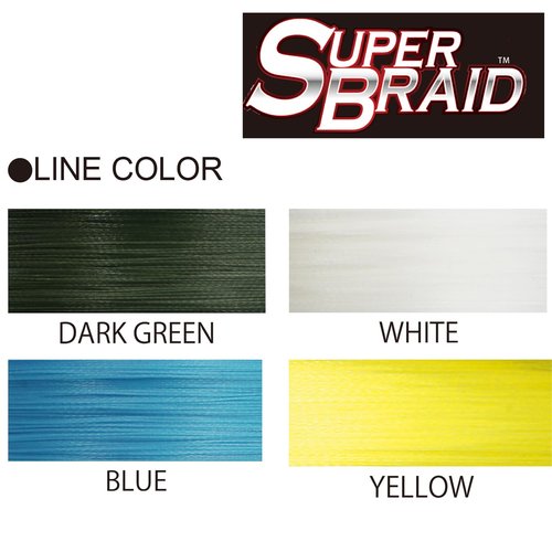 Yo-Zuri Super Braid 150 Yard Spool Dark Green 20LB