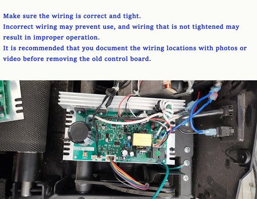 MC1618DLS 406075 Treadmill Control Board Motherboard, Compatible with Icon|GldsGym|Proform|Nordic-Track Treadmill 10 pins ZE0822 Treadmill Motor Controller Circuit Board