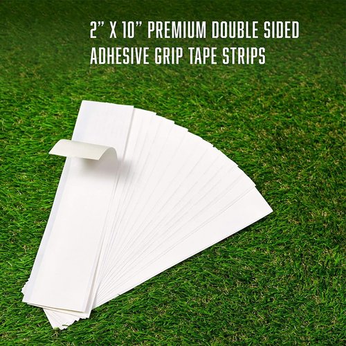 Wedge Guys Professional Golf Grip Tape 2" x 10" Solvent Activated Double Sided Adhesive Strips for Regripping Clubs Wood Hybrid Iron Wedge Putter, Easy to Peel & Pre-Cut Grip Tape for Golf Clubs
