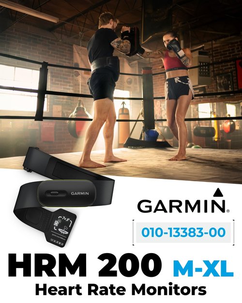 Garmin HRM 600 Premium Heart Rate Monitor with Running Dynamics, M–XL Strap (28"-42") – Compatible with Garmin Smartwatches & Cycling Computers – with Wearable4U PowerBank Bundle