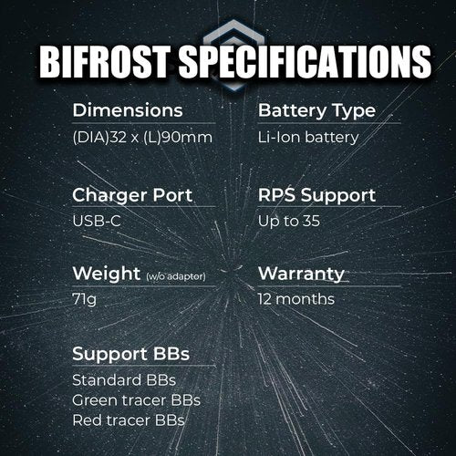 ACETECH Airsoft Pistol/Riffle RGB Tracer Unit with Bluetooth APP Control Bifrost BT 14mm CCW Negative Thread with M14- to M11+ Adaptor Glow in The Dark Green/Red BB LED RGB Lighting Effect