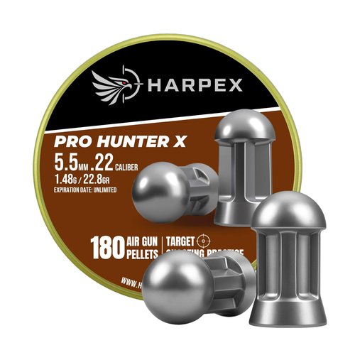 Pro Hunter X Airgun Pellets .22 Caliber 22.8gr(1.48g) Domed - 180ct