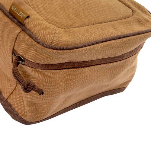 Allen Company Rival Double Compartment Shell Bag & 52" Waist Belt, Tan