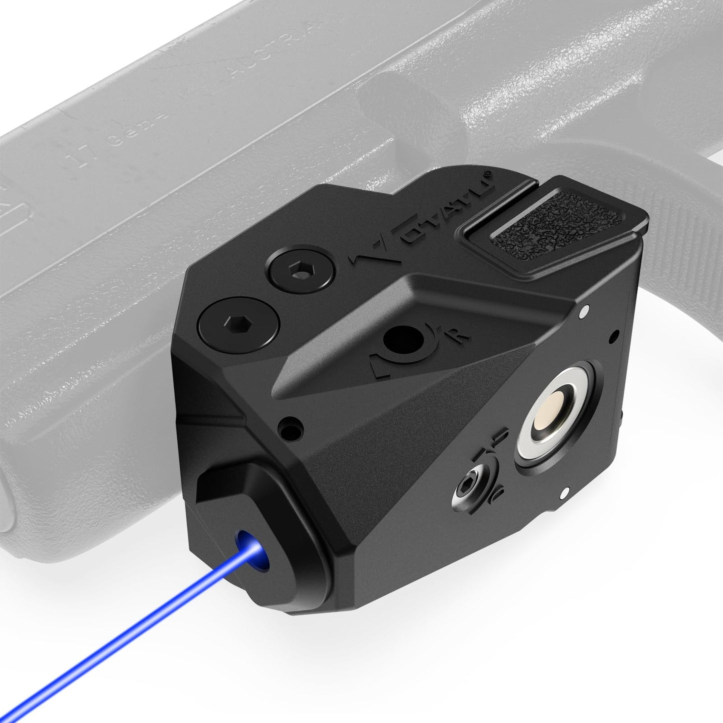 Votatu H6L-G Ultra Compact Laser Sight for Pistol Handgun, Rechargeable Sub-Compact for Taurus G2C, G3C, 1913 Picatinny, Sig P320, Beretta 90two, S&W 99 and S&W TSW