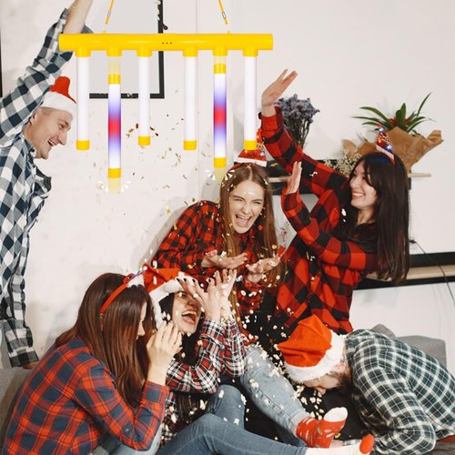 Reflex Drop Sticks Challenge Game, 2025 Hand Eye Coordination Training Toy, Hand Speed Challenge Game Reaction Game, Catching All Drop Sticks Game for Adults- 3 Adjustable Speed with Flashing Lights