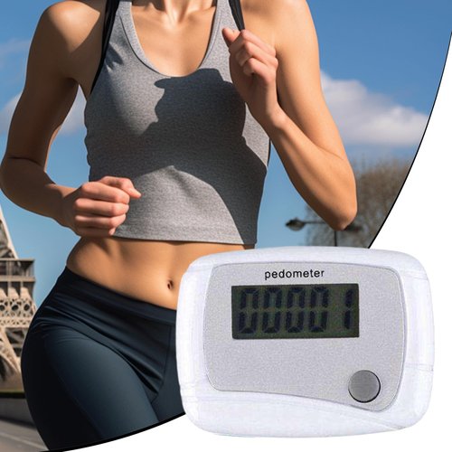 Accurate Easy to Set Up Portable Step Counter - 3D Pedometer | Simple Step Counter, Simple Step Counter for Running, Swimming for ROutdoor Hiking Adventures Sports Senior Indoor Running Workouts
