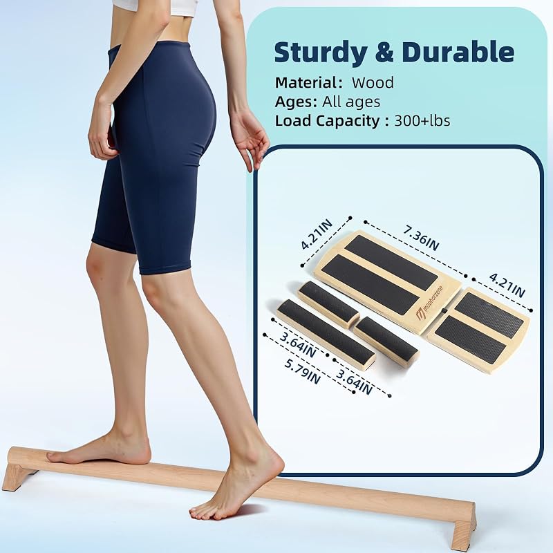 Ankle Balance Board for Adults – AxisBoard Physical Therapy, Ankle Strengthener with Proprioception Training (Black)