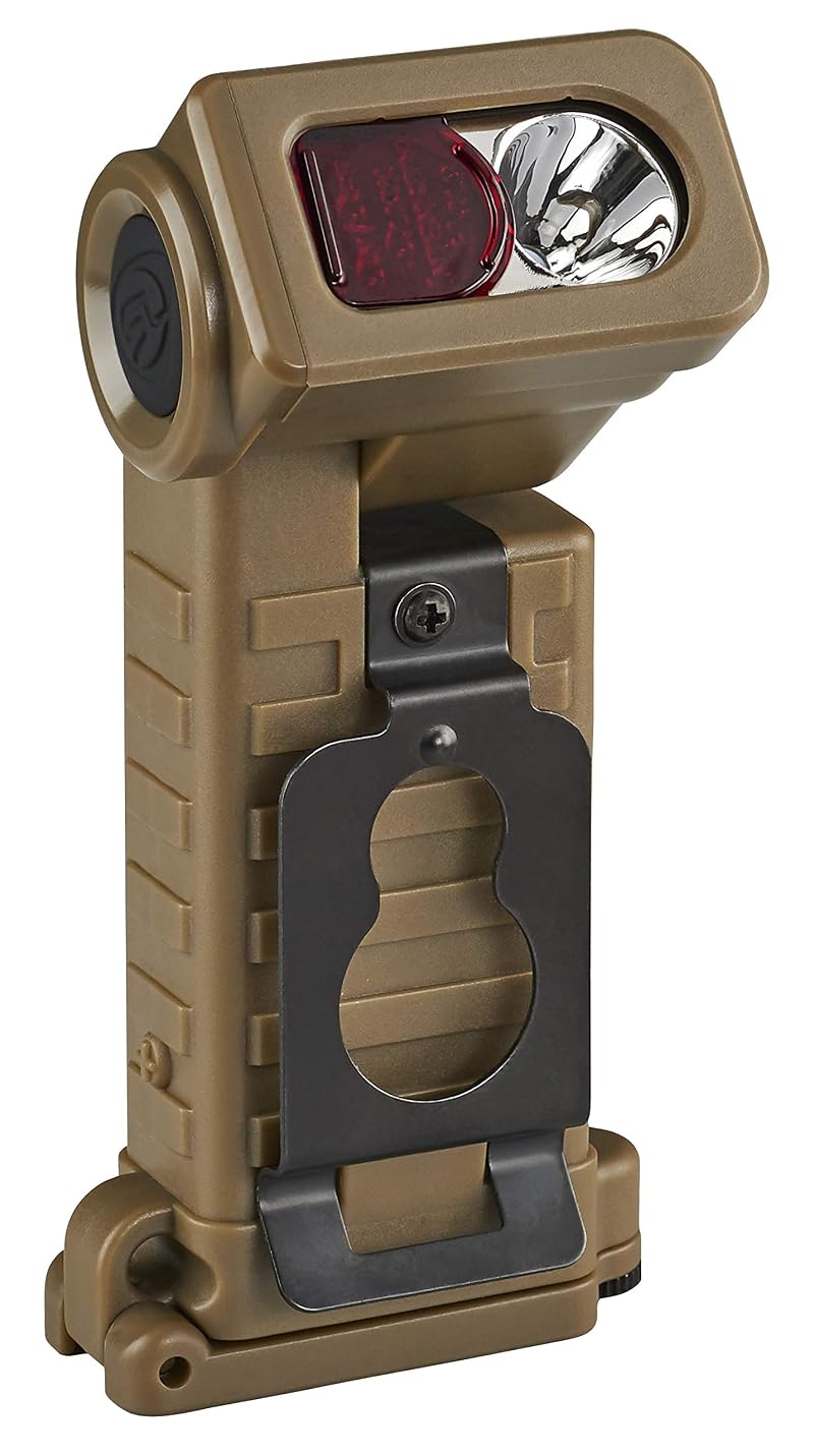 Streamlight Sidewinder Military Hands-Free Flashlight – 55 Lumen, AA Battery Powered