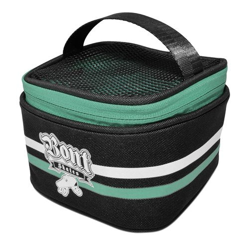 Bont Skates - Quad Roller Skate Wheel Bag Holder - Fits 8 Wheels (Black/Blue)