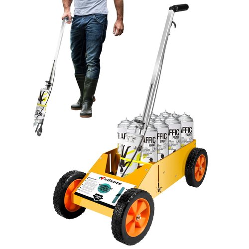 SDSNTE 2 in 1 Detachable Parking Lot Striping Machine and Marking Paint Wand for Fast and Accurate Marking, Lightweight Trigger and Precision Control, Pack of 1