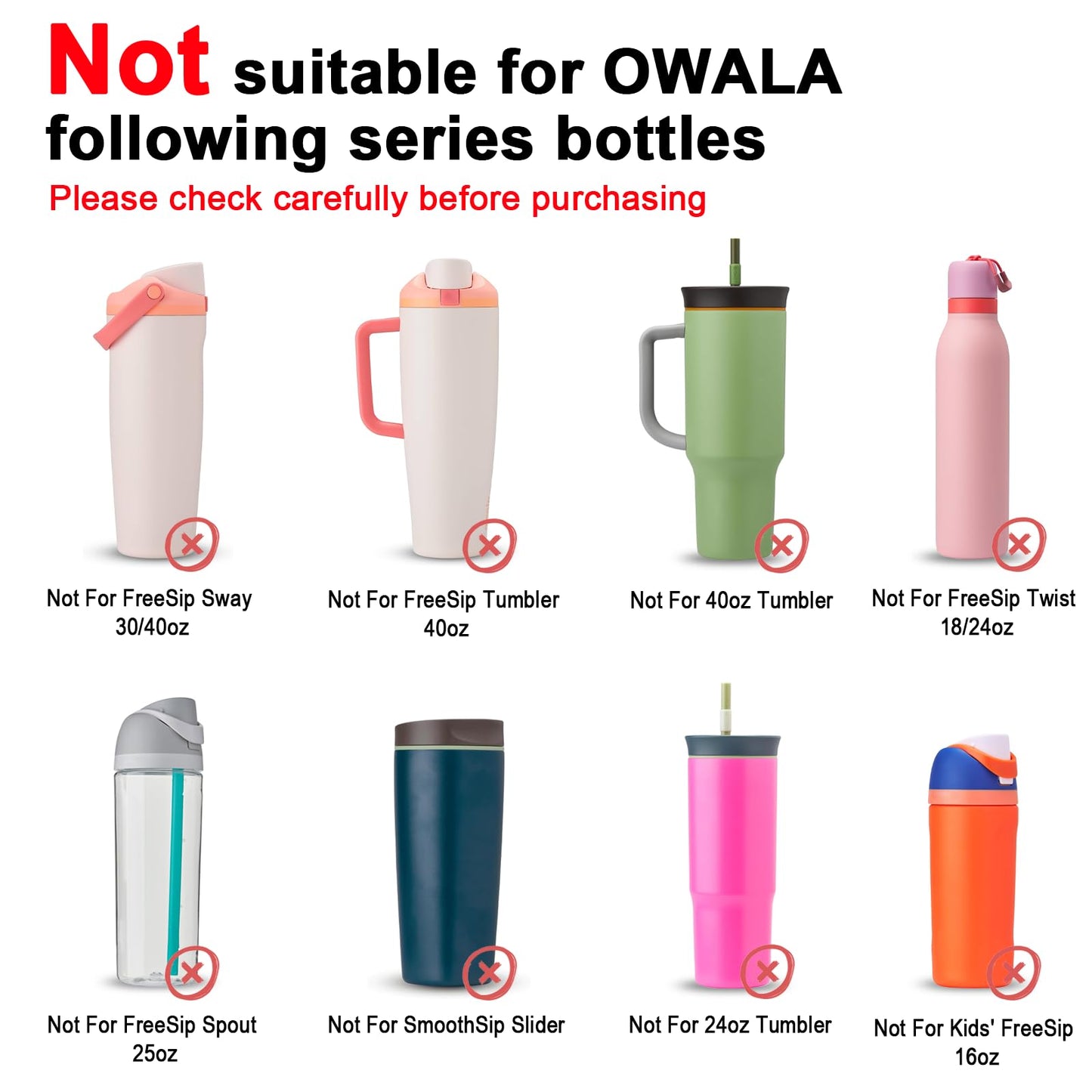 Alwenid 2PCS Silicone Water Bottle Boot for Owala 24 Oz, Anti-Slip Protective Sleeve Bottom Bumper Protector for FreeSip, Twist, and Flip Stainless Steel Water Bottles (Light Green+Orange)