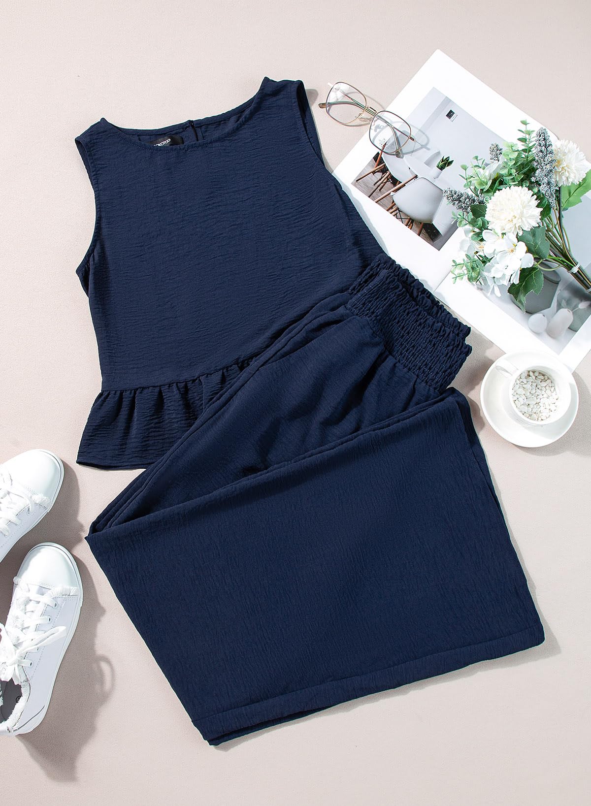 Dokotoo Summer Two Piece Sets for Women Going out 2 Piece Matching Sets