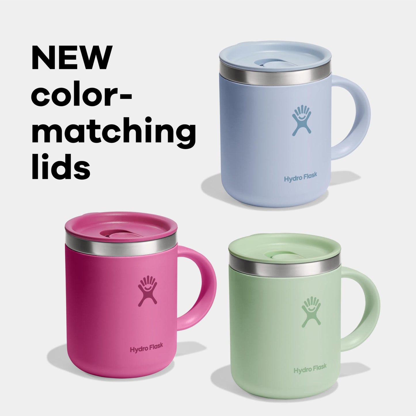Hydro Flask Coffee Mug – Insulated Stainless Steel, Non Spill, Leak Resistant Travel Mug 24 Oz Trillium Pink