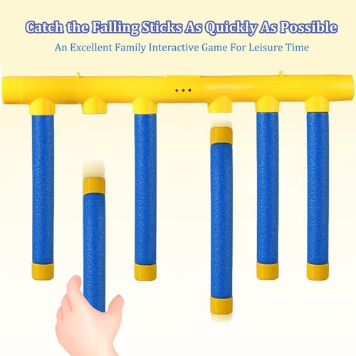 Hand Eye Coordination Training Catching Stick Game Drop Trivia Game Finger Boxing Trainer Pick Up Sticks Original Game Falling Sticks Tapper Game Drop It Game Hand Speed Game Shot Down Balls for Sport