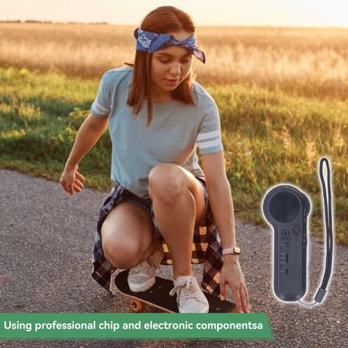 Electric Skateboard Remote Control, 2.4GHz to 2.5GHz ISM Universal Longboard Remote Control Handheld Smart Wireless Remote Replacement for Skateboard Controller