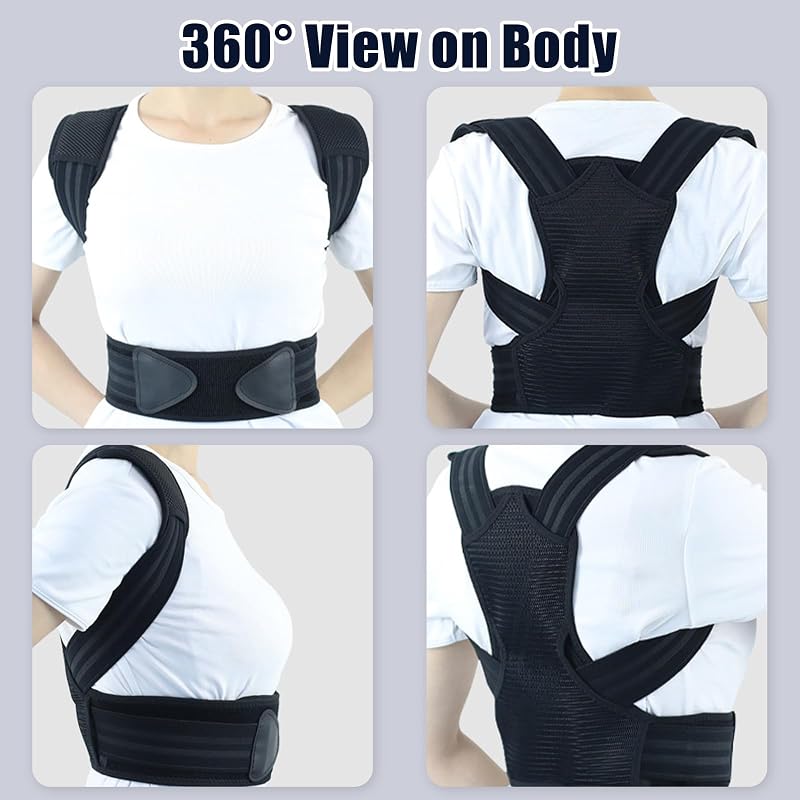 Kids Posture Corrector for Teens Adjustable Back Support, Medium