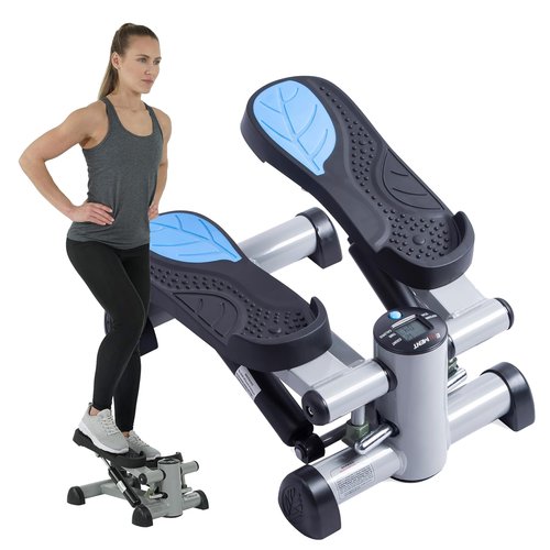 Efitment Mini Stepper Steppers for Exercise at Home Stair Step Cardio Thigh Master Workout Equipment Fitness Pedal Exerciser Non-Slip Pedals LCD Digital Monitor Climber - S021