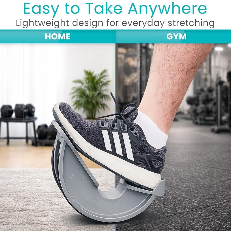Vive Foot Rocker Calf Stretcher for Achilles Tendinitis and Heel Pain