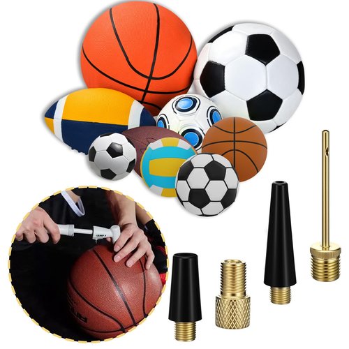 Classicseali 16pcs Needles for Ball Pump,Portable Ball Pump Needle,Threaded Bike Pumps Needle, Bike Tire Adapter, for Football, Tire, Basketball, Volleyball, Swimming Ring, Balloon