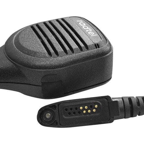 radtel Heavy Duty Waterproof Speaker Mic for RT-880 RT-880G IRadio UV-98 Plus Radios, Noise-Cancelling Walkie Talkie Microphone with 3.5mm Jack, Durable Shoulder PTT Mic for Outdoor Use