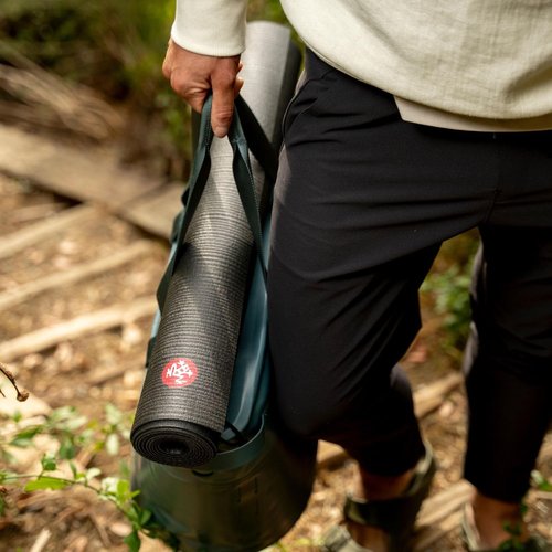 Manduka PRO Travel Yoga Mat – Foldable, Compact, Great for Travel 2mm | PVC Foam | Non-Slip | Moisture Resistant | 71” x 24”