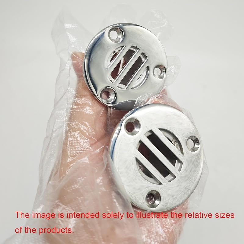 1" (26.3mm) Drain Cover Plug for Yacht, Marine Stainless Steel 316 Deck Scupper