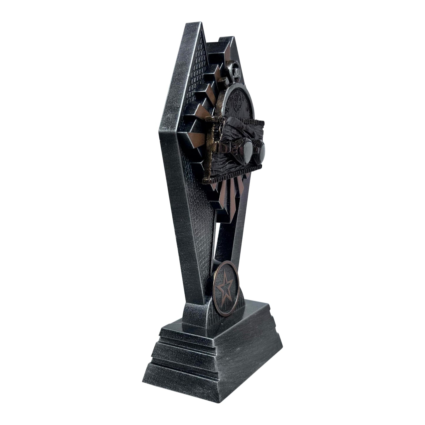 Express Medals 1 Pack of 7 Inch Tall Sun Ray Swim Swimming Trophy Awards Boys Girls Mens Women Youth Team Trophies Award Tournament Champion Winner Event Prize Gift SR115