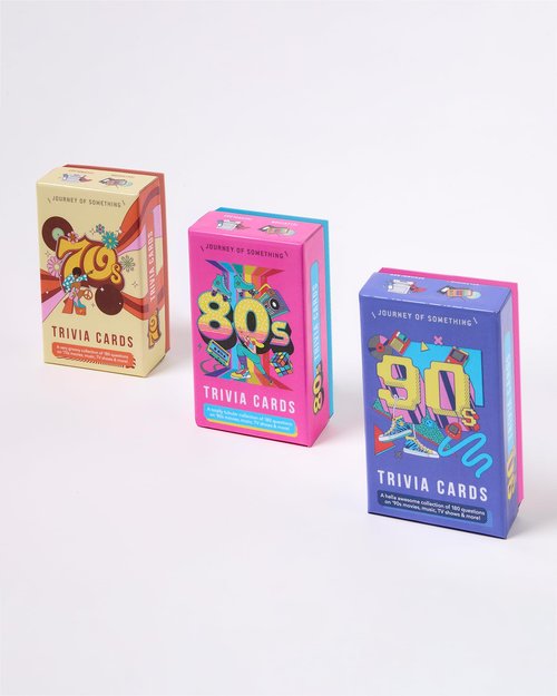 Journey of Something 80s Trivia Card Game ??Fun Adult Party Game