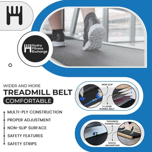 Walking Pad Under Desk Treadmill Running Belt Treadbelt | Polyester Walking Treadmill Belts Desk Attachment Replacement OEM Exercise Part 416827 | Works with Pro-Form Carbon T10