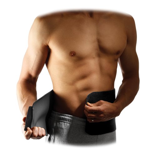 McDavid Sweat Band & Waist Trimmer Belt for Men, Back Support, Improves Posture During Workouts, Waist Trainer For Men