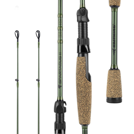 KastKing Spartacus II Twin Tip Fishing Rods, Spin - 7'0" - M Power - Fast