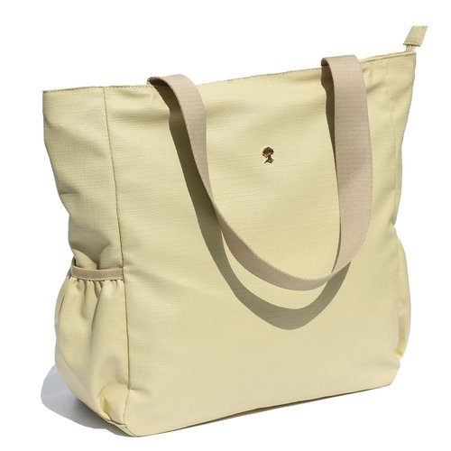 ESVAN Original Floral Water Resistant Large Tote Bag Shoulder Bag for Gym Beach Travel Daily Bags Upgraded ([Z] Light Green)