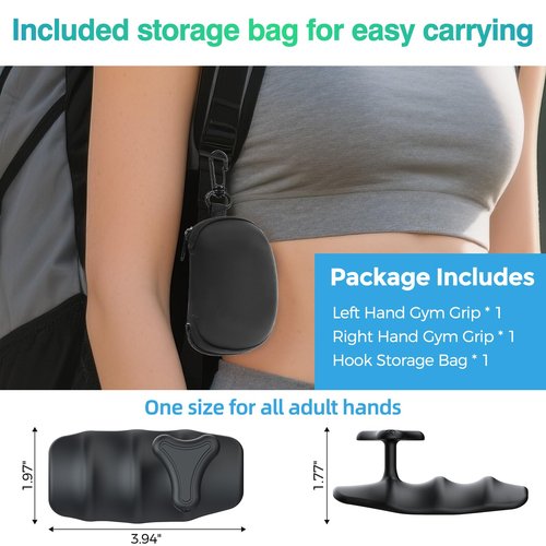 Nxvlto Gym Grips for Weight Lifting: 2025 Soft Silicone Weight Lifting Grips for Men Women, Fingerless Workout Gloves for Palm Protection, Dumbbell, Barbell, Pull Up, Deadlifts - Black
