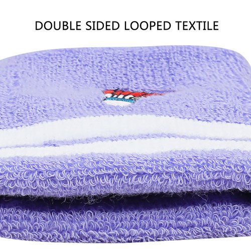 lebieia Sport Wrist Band Absorbent Sweatband Wrist Sweatbands for Women Men Children Tennis Soccer Basketball Running Gym