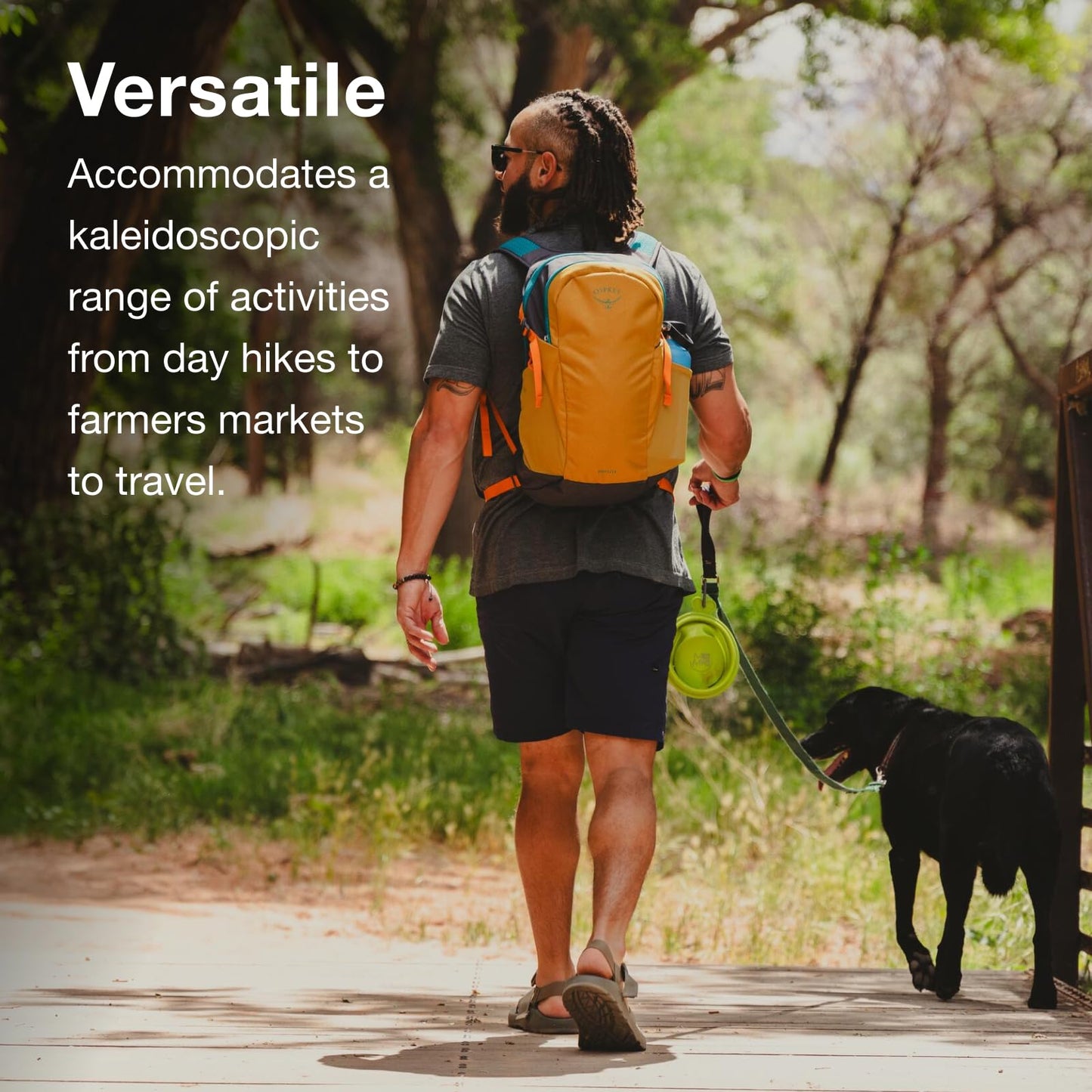 Osprey Daylite Commuter Backpack, Tumbleweed Yellow/Tunnel Vision