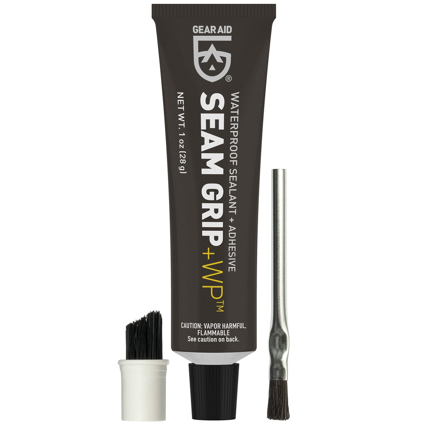 GEAR AID Seam Grip FC Fast Cure Sealant for Nylon and Polyester Tents, Tarps, Awnings, Clear, 2 oz Seam Grip WP Waterproof Sealant and Adhesive for Tents and Outdoor Fabric, Clear, 1 oz