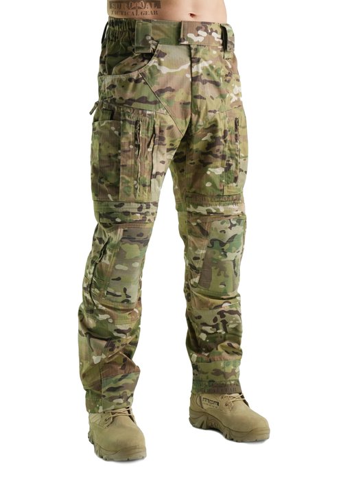 ZAPT Gen3 Combat Pants with Knee Protection System (Camo, X-Large)