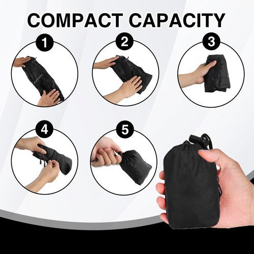 Small Hiking Backpack for Women Men, 15L Water Resistant Foldable Hiking Backpack Lightweight