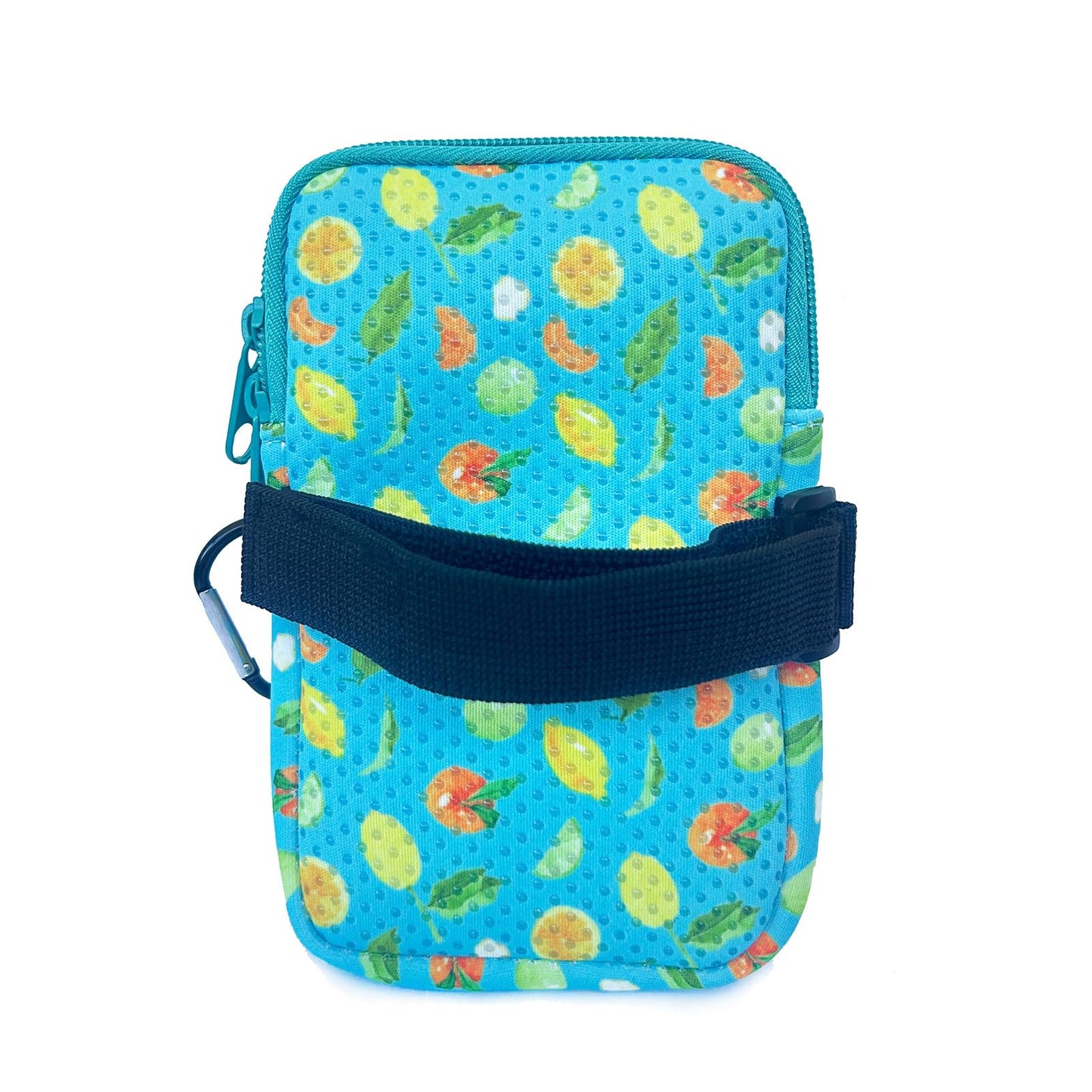 LMYUHONG Water Bottle Pouch For Stanley cup accessories 40oz 20oz 30oz,tumbler pouch with Versatile Pocket Fits for Phones,Cards,Keys,Earphone,Use for Running,Walking,Hiking Biking (Max-Fruit Lemon)