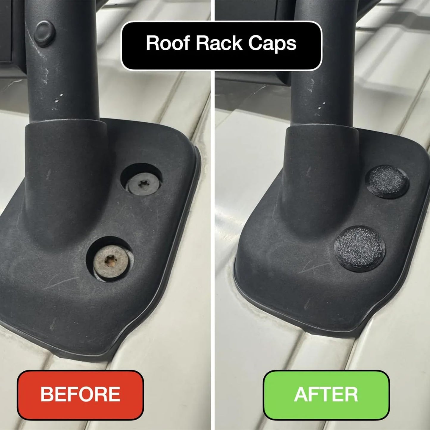12Pcs Roof Rack Bolt Caps for FJ Cruiser OEM | Compatible with FJ Cruiser Roof Rack Screws | Durable Waterproof Screw Covers | Protect Against Rust and Dirt | Easy Install Replacement Caps
