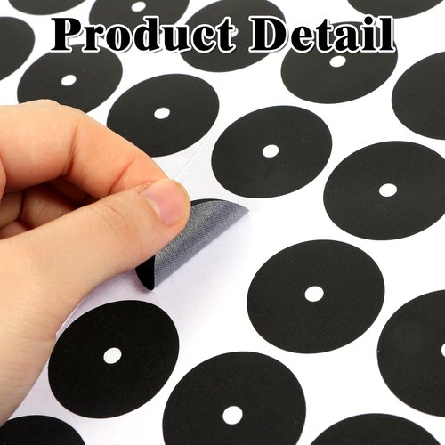 LIQWEI 36 Pcs Pool Table Marker Spots, Pool Table Spot Dot Stickers Billiards Accessories, 35mm Positioning Stickers for Billiards Practice
