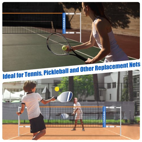 Furypiont Pool Volleyball Net for Indoor & Outdoor, Upgraded Weather Resistance Volleyball Net Replacement【Net Only】