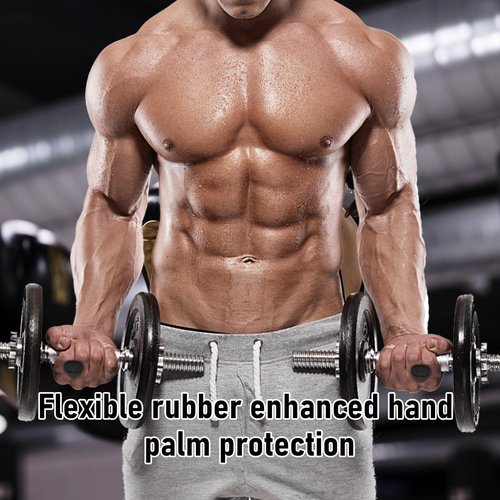 Workout Gloves for Men and Women, Non-Slip Workout Grips for Crossfit Training and Weight Lifting,Hand Grips for Strength Training
